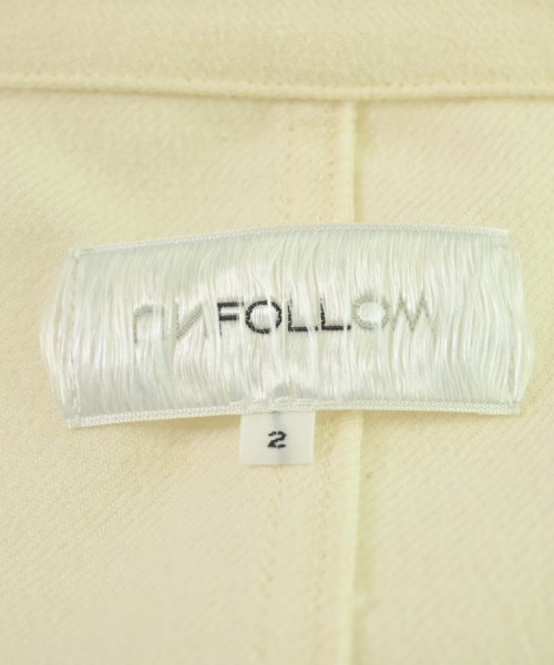 UNFOLLOW（アンフォロー）カジュアルジャケット 白 サイズ:2(M位) メンズ/2200688669553