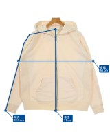 UNFOLLOW（アンフォロー）パーカー 白 サイズ:3(L位) メンズ/2200656491032