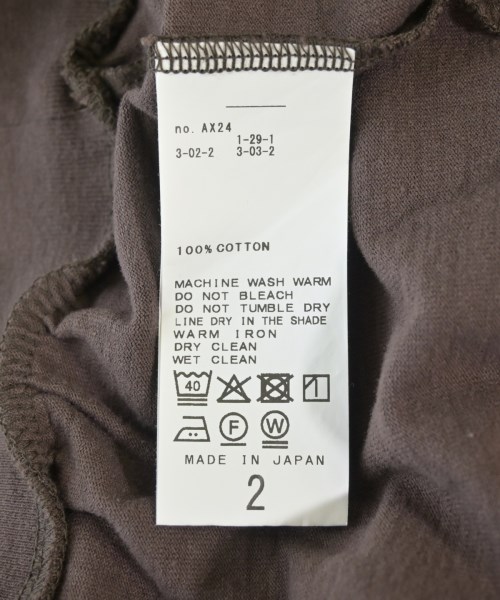 UNFOLLOW（アンフォロー）Tシャツ・カットソー 茶 サイズ:2(M位) レディース/2200705431149