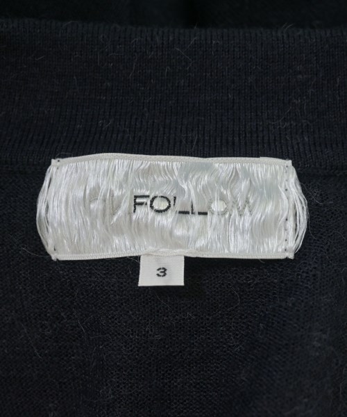 UNFOLLOW（アンフォロー）カーディガン 紺 サイズ:2(M位) メンズ/2200708474167