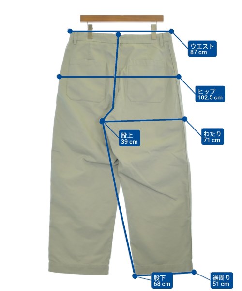 UNFOLLOW（アンフォロー）チノパン グレー サイズ:3(L位) メンズ/2200672200014