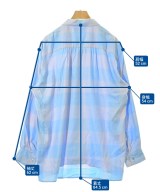 UNFOLLOW（アンフォロー）カジュアルシャツ 青 サイズ:3(L位) メンズ/2200672200021