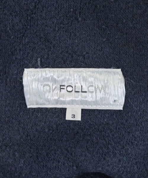 UNFOLLOW（アンフォロー）スウェットパンツ 紺 サイズ:3(L位) メンズ/2200680802170