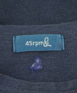 45rpm&（フォーティファイブアールピーエムアンド）Tシャツ・カットソー 紺 サイズ:2(S位) メンズ/2200623081228
