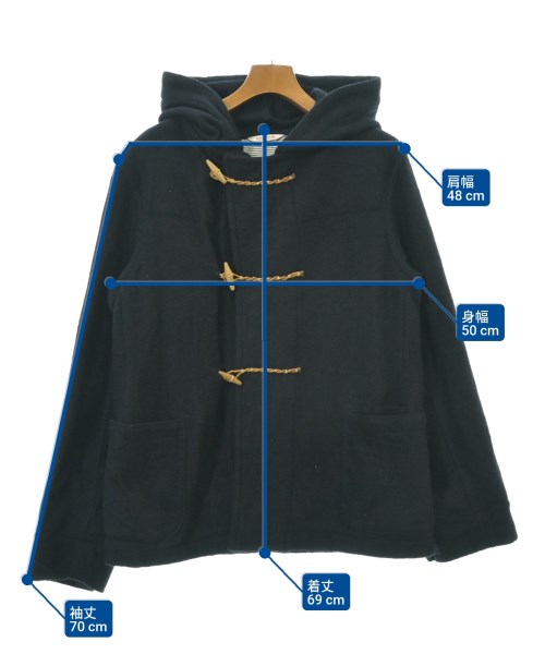 45rpm&（フォーティファイブアールピーエムアンド）ダッフルコート 紺 サイズ:3(M位) メンズ/2200623081235