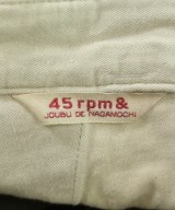 45rpm&（フォーティファイブアールピーエムアンド）その他 カーキ サイズ:34(XL位) メンズ/2200623081242