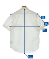 45rpm&（フォーティファイブアールピーエムアンド）カジュアルシャツ 白 サイズ:2(S位) メンズ/2200628482112