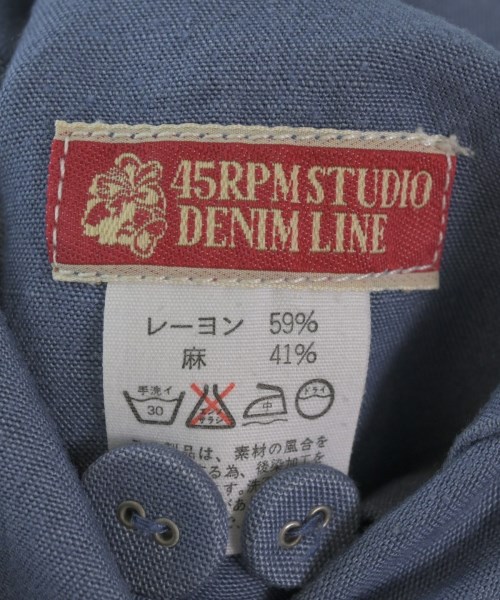 45rpm&（フォーティファイブアールピーエムアンド）ひざ丈スカート 青 サイズ:-(S位) レディース/2200674279018