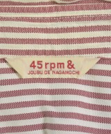 45rpm&（フォーティファイブアールピーエムアンド）カジュアルシャツ 赤 サイズ:4(L位) メンズ/2200694386062