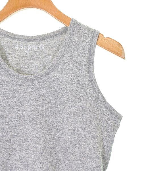45rpm&（フォーティファイブアールピーエムアンド）タンクトップ グレー サイズ:2(M位) レディース/2200648384014