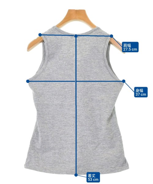 45rpm&（フォーティファイブアールピーエムアンド）タンクトップ グレー サイズ:2(M位) レディース/2200648384014