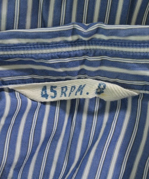 45rpm&（フォーティファイブアールピーエムアンド）ワンピース 青 サイズ:1(S位) レディース/2200645283068