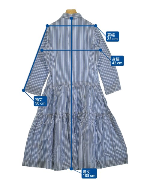 45rpm&（フォーティファイブアールピーエムアンド）ワンピース 青 サイズ:1(S位) レディース/2200645283068