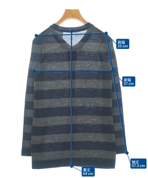 45rpm&（フォーティファイブアールピーエムアンド）カーディガン 紺 サイズ:1(S位) レディース/2200634156045