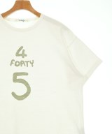 45rpm&（フォーティファイブアールピーエムアンド）Tシャツ・カットソー 白 サイズ:5(XXL位) メンズ/2200647371022