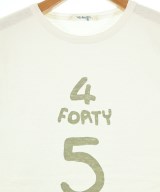 45rpm&（フォーティファイブアールピーエムアンド）Tシャツ・カットソー 白 サイズ:5(XXL位) メンズ/2200647371022