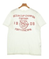 45rpm&（フォーティファイブアールピーエムアンド）Tシャツ・カットソー 白 サイズ:5(XXL位) メンズ/2200647371039