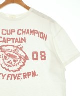 45rpm&（フォーティファイブアールピーエムアンド）Tシャツ・カットソー 白 サイズ:5(XXL位) メンズ/2200647371039