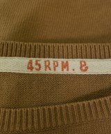 45rpm&（フォーティファイブアールピーエムアンド）ベスト/ノースリーブ 茶 サイズ:-(S位) レディース/2200704975026