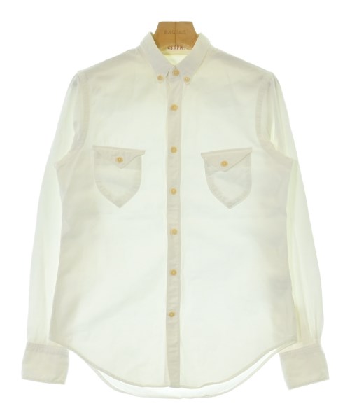 45rpm&(フォーティファイブアールピーエムアンド)カジュアルシャツ 白 サイズ:2(M位)/2200658863950