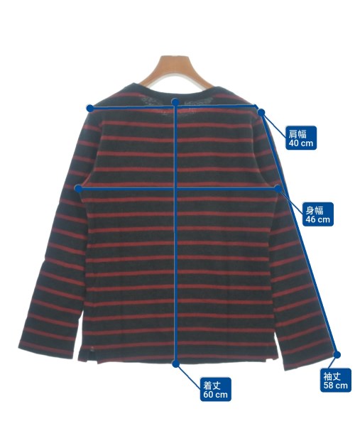 45rpm&（フォーティファイブアールピーエムアンド）Tシャツ・カットソー グレー サイズ:2(M位) レディース/2200660250083