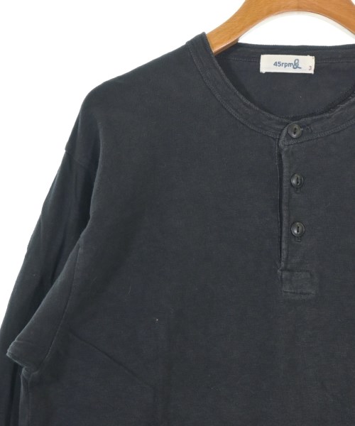 45rpm&（フォーティファイブアールピーエムアンド）Tシャツ・カットソー 黒 サイズ:3(L位) レディース/2200683181043
