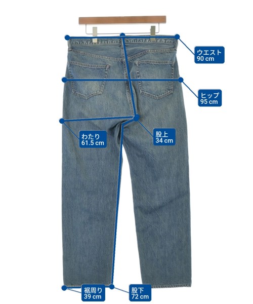 A.PRESSE（アプレッセ）デニムパンツ 紺 サイズ:36(XXL位) メンズ/2200637617048