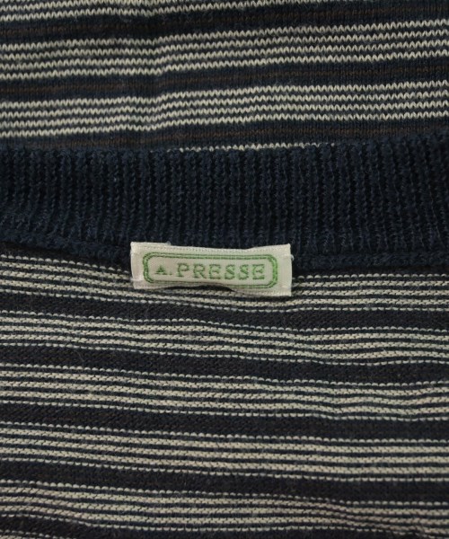 A.PRESSE（アプレッセ）Tシャツ・カットソー グレー サイズ:3(L位) メンズ/2200639434278