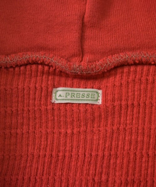 A.PRESSE（アプレッセ）パーカー 赤 サイズ:2(M位) メンズ/2200643797017