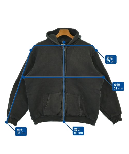 A.PRESSE（アプレッセ）パーカー 黒 サイズ:2(M位) メンズ/2200643797024