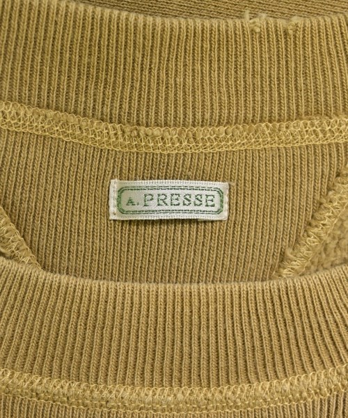 A.PRESSE（アプレッセ）スウェット 黄 サイズ:2(M位) メンズ/2200624952022