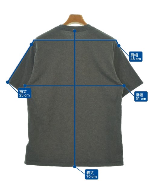A.PRESSE（アプレッセ）Tシャツ・カットソー グレー サイズ:2(M位) メンズ/2200628499035