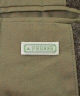 A.PRESSE（アプレッセ）テーラードジャケット 茶 サイズ:1(S位) メンズ/2200612116016