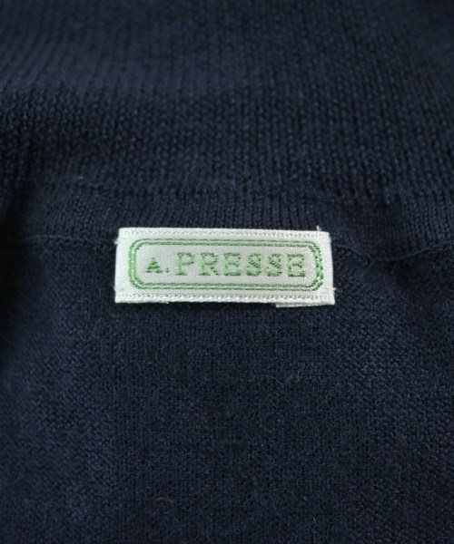 A.PRESSE（アプレッセ）ニット・セーター 紺 サイズ:2(M位) メンズ/2200612116023