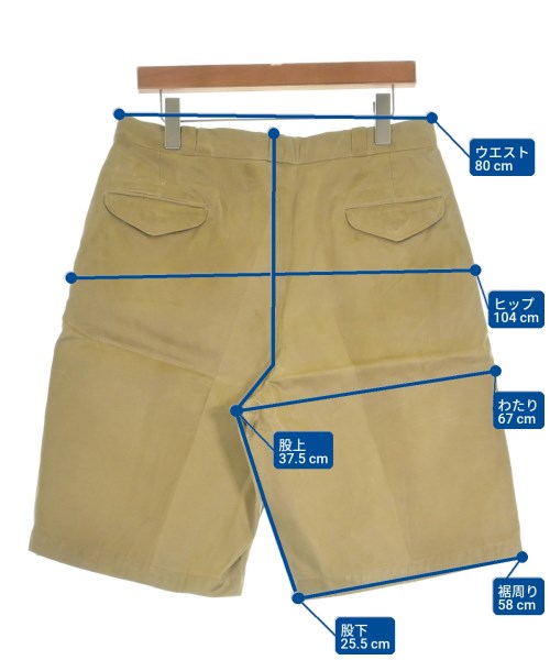 A.PRESSE（アプレッセ）ショートパンツ ベージュ サイズ:2(M位) メンズ/2200612116030