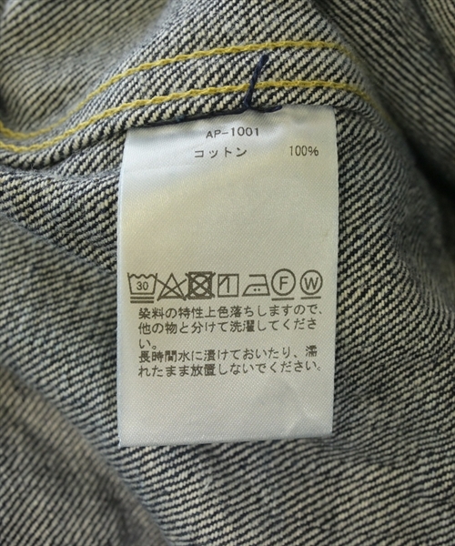 A.PRESSE（アプレッセ）デニムジャケット 紺 サイズ:44(S位) メンズ/2200613053037