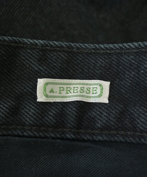 A.PRESSE（アプレッセ）デニムパンツ 黒 サイズ:34(XL位) メンズ/2200613053068