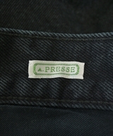 A.PRESSE（アプレッセ）デニムパンツ 黒 サイズ:34(XL位) メンズ/2200613053068