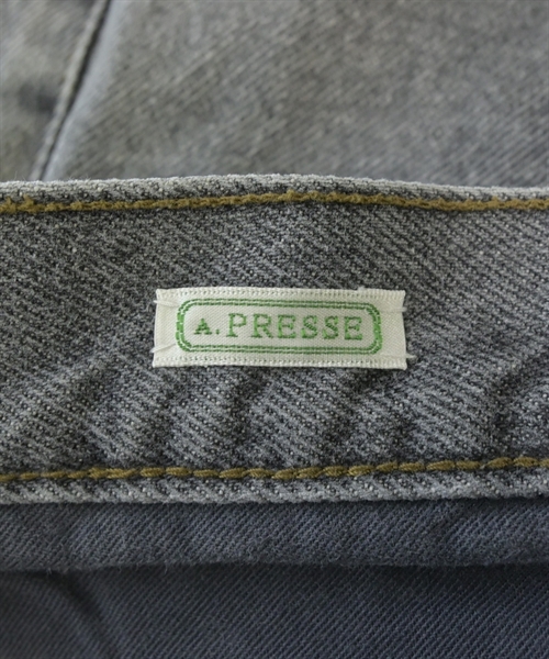 A.PRESSE（アプレッセ）デニムパンツ グレー サイズ:34(XL位) メンズ/2200613053075