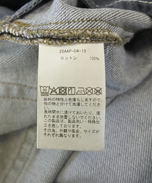 A.PRESSE（アプレッセ）デニムパンツ グレー サイズ:34(XL位) メンズ/2200613053075