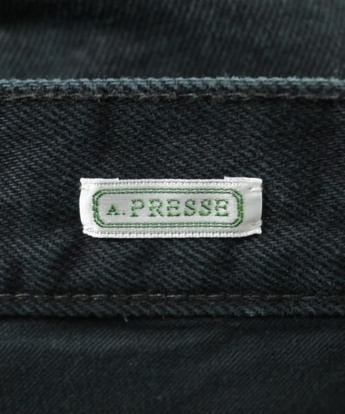 A.PRESSE（アプレッセ）デニムパンツ 黒 サイズ:34(XXS位) メンズ/2200613775021
