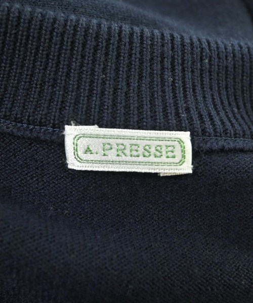 A.PRESSE（アプレッセ）ニット・セーター 紺 サイズ:2(M位) メンズ/2200617037057