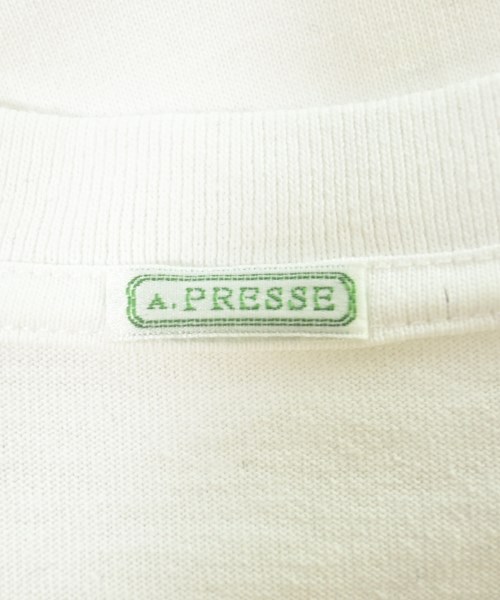 A.PRESSE（アプレッセ）Tシャツ・カットソー 白 サイズ:3(L位) メンズ/2200616268056