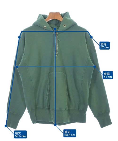 A.PRESSE（アプレッセ）パーカー 緑 サイズ:2(M位) メンズ/2200614699128