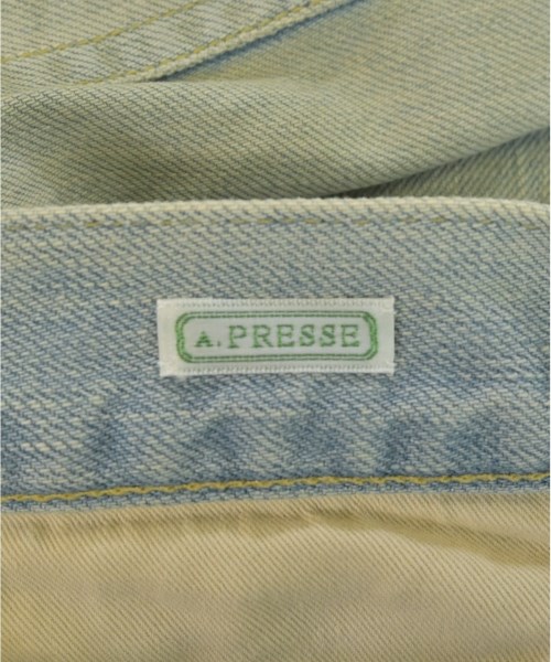 A.PRESSE（アプレッセ）デニムパンツ 青 サイズ:34(XL位) メンズ/2200663357383