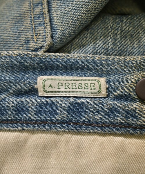 A.PRESSE（アプレッセ）デニムパンツ 青 サイズ:28(S位) メンズ/2200674426030