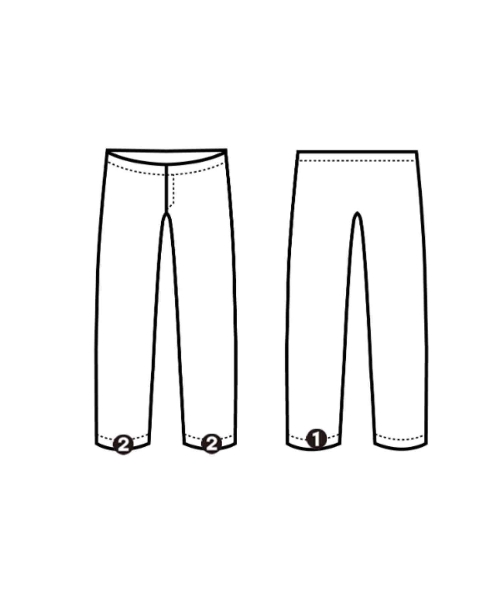 A.PRESSE（アプレッセ）チノパン グレー サイズ:1(S位) メンズ/2200675282055