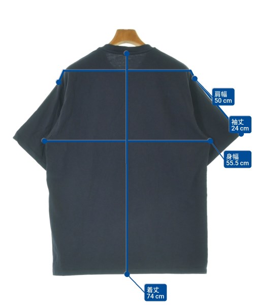 A.PRESSE（アプレッセ）Tシャツ・カットソー 紺 サイズ:3(L位) メンズ/2200670155347