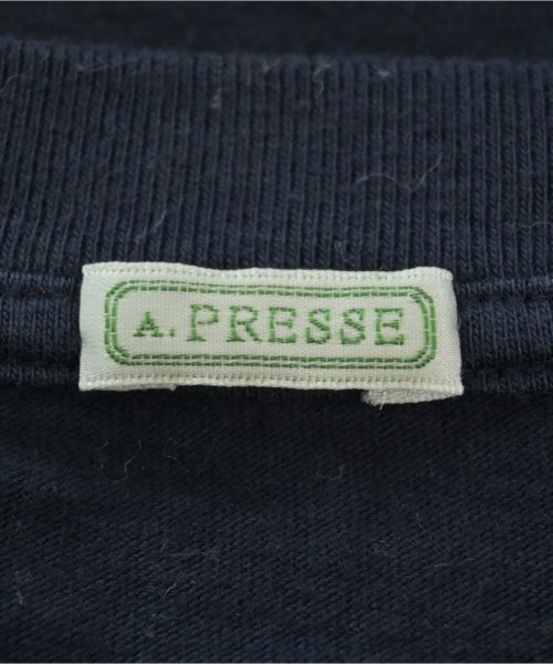 A.PRESSE（アプレッセ）Tシャツ・カットソー 紺 サイズ:3(L位) メンズ/2200670155354