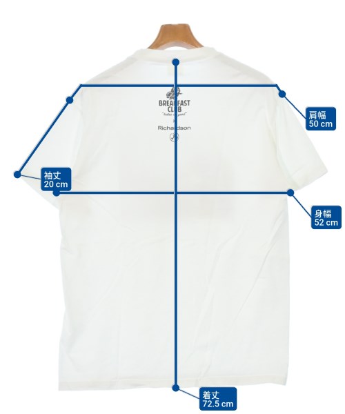 BREAKFAST CLUB（ブレックファストクラブ）Tシャツ・カットソー 白 サイズ:L メンズ/2200670155712
